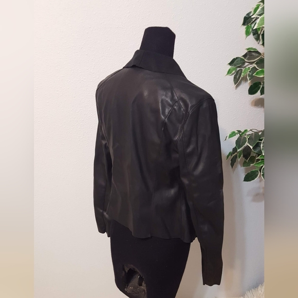 Faux leather jacket - Picture 5 of 6